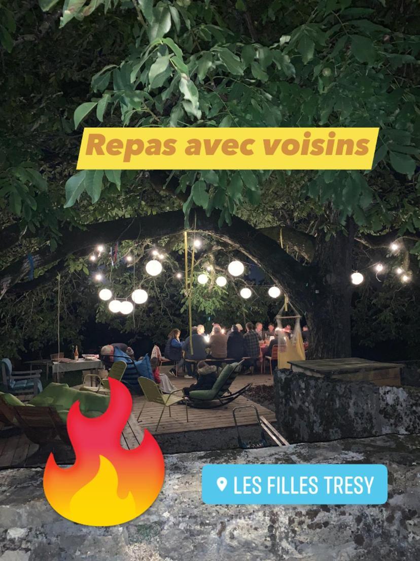 Chambres D Hotes Les Filles Tresy Passenans Екстер'єр фото